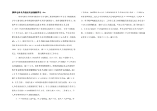 绩效考核专员绩效考核指标设计.doc