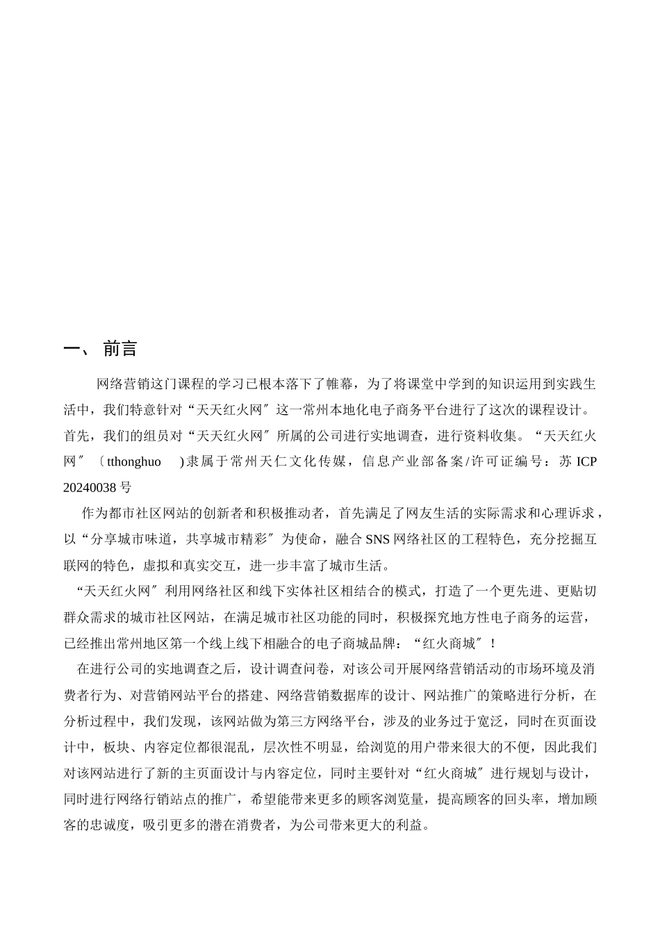 网络营销实践报告_第2页