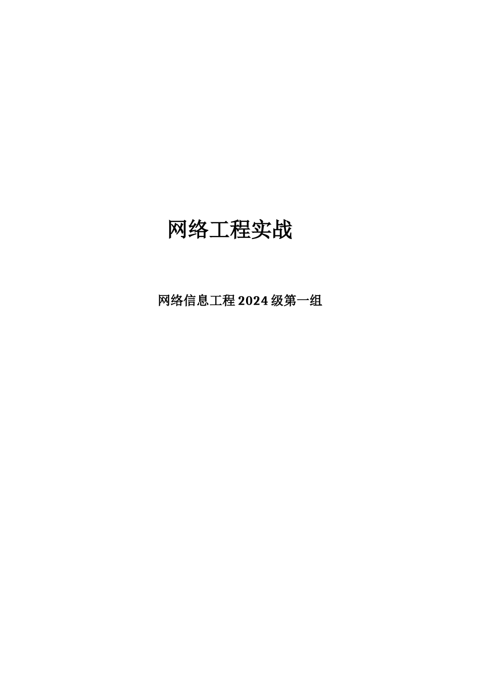 网络项目实战_第1页