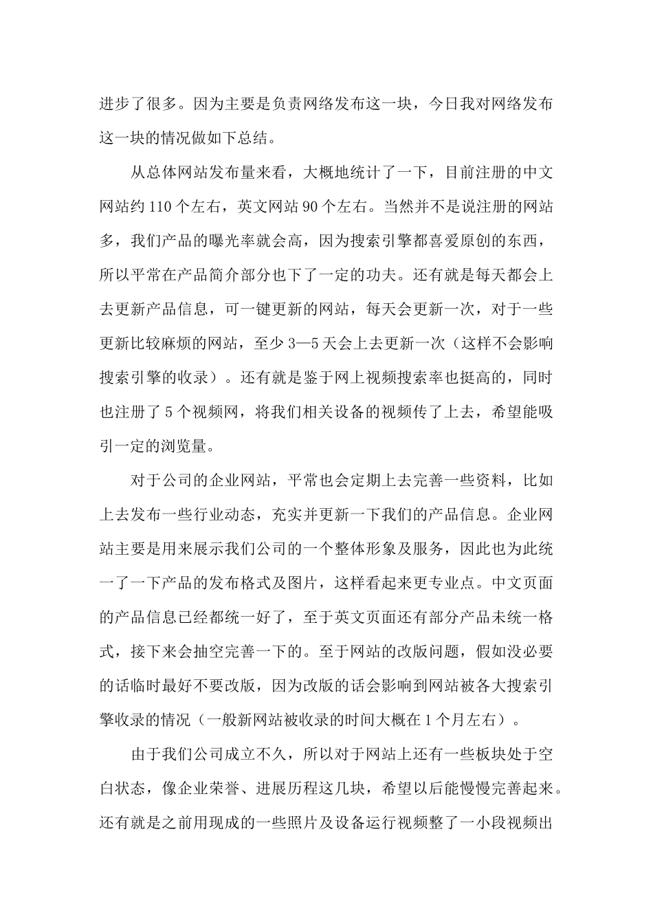 网络销售年终总结_第3页