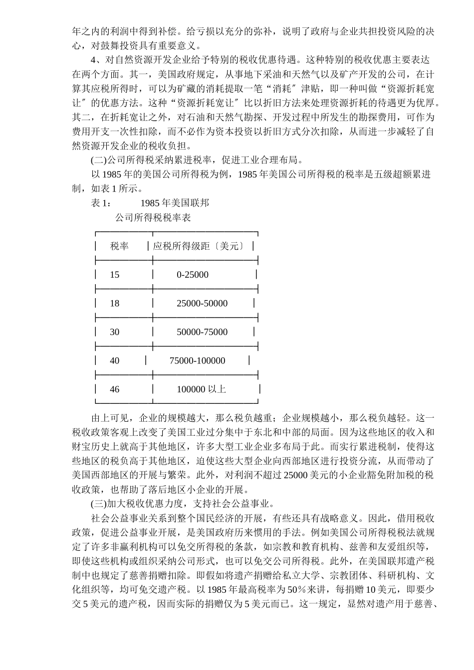 美国微观税收政策对我国实施西部大开发战略的启示_第2页
