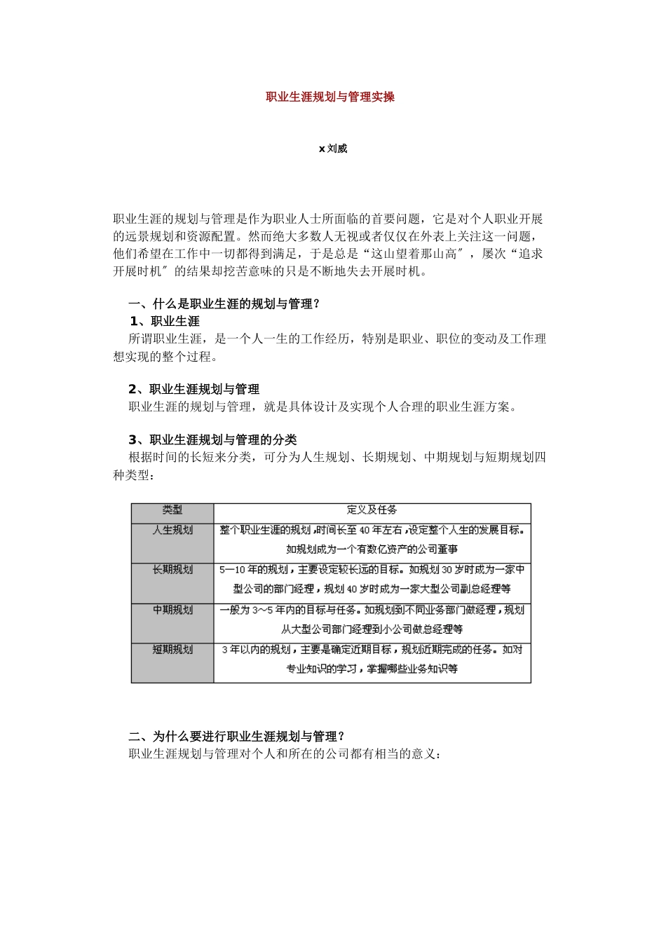 职业生涯的规划与管理实操_第1页