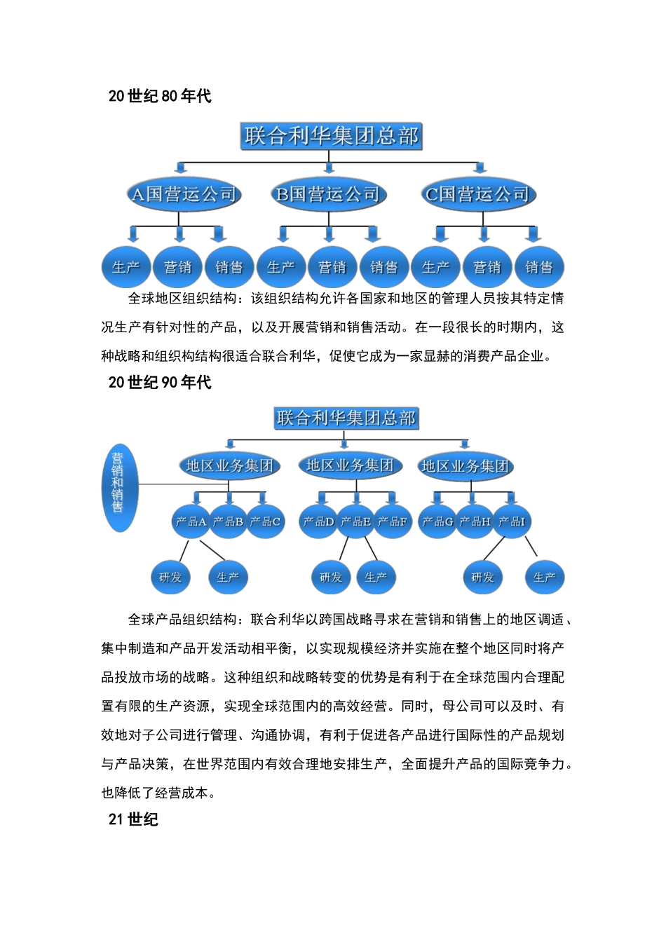 联合利华公司战略分析报告_第2页