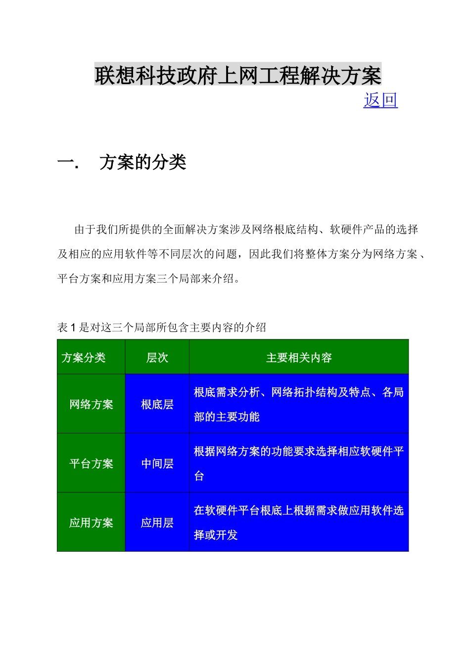 联想科技电子政务方案_第1页