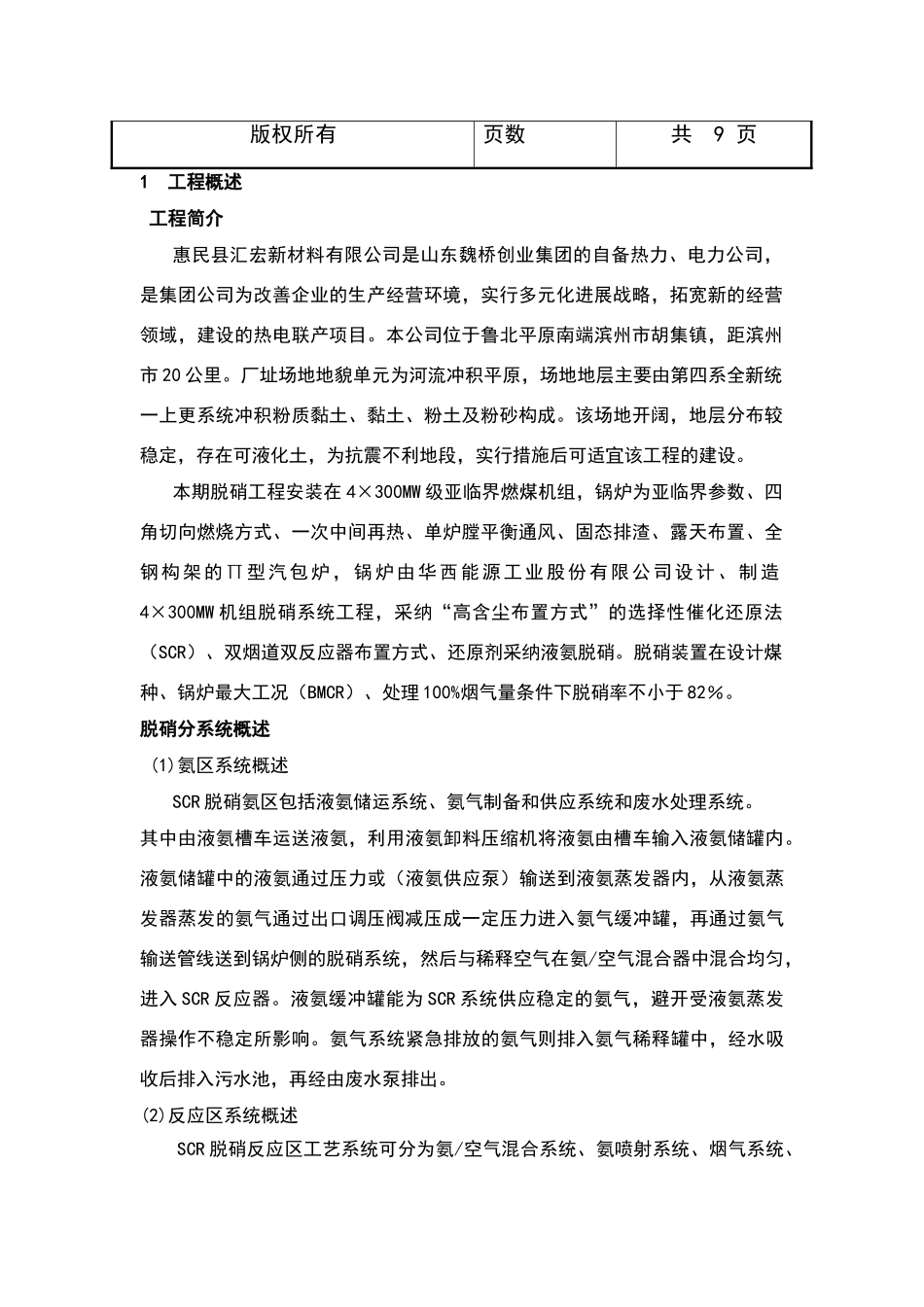 脱硝工程调试报告_第2页