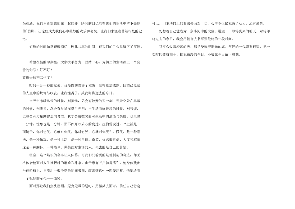 致逝去的初二_第2页