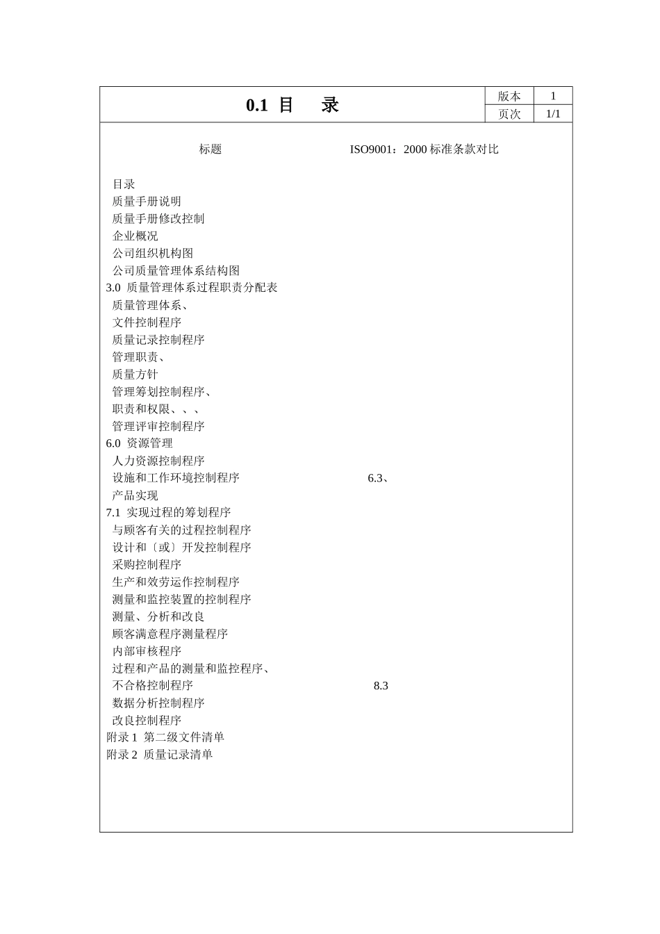 苏州中信安企管咨询公司质量手册_第3页