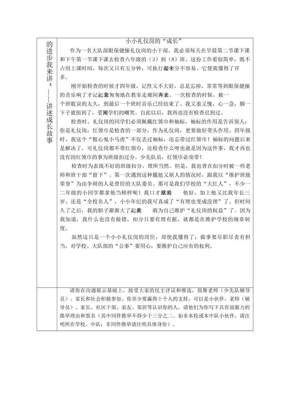 苏州好少年申请表_第2页