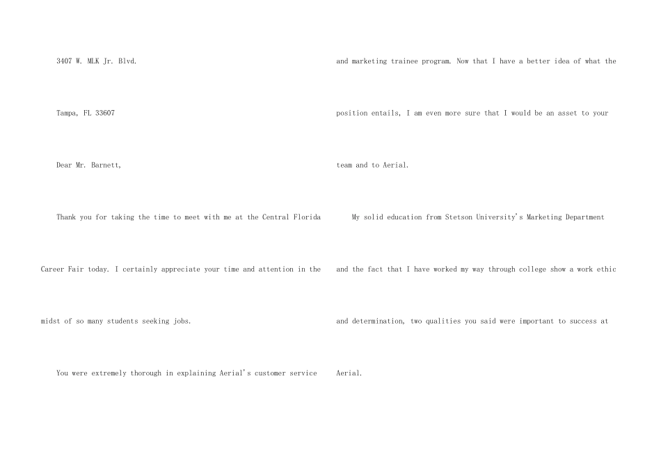 英文商务感谢信三篇_第3页