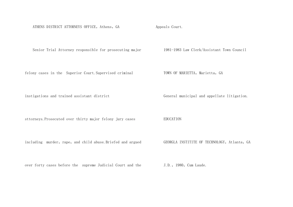 英文简历模板三篇(2)_第2页