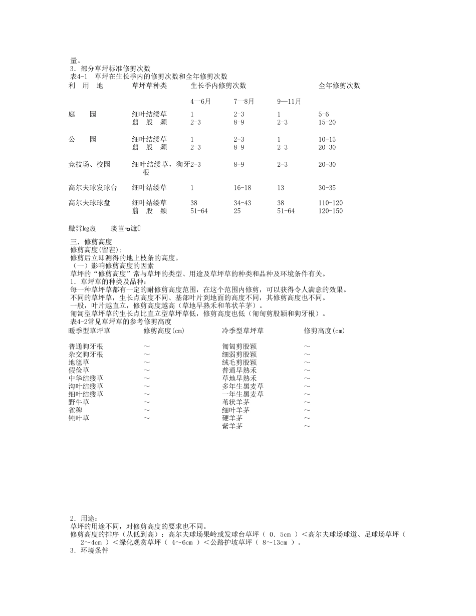 草坪建植与养护第三篇_第2页