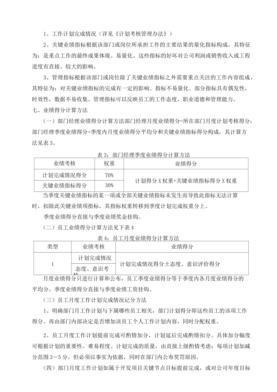 业绩考核管理制度_第3页