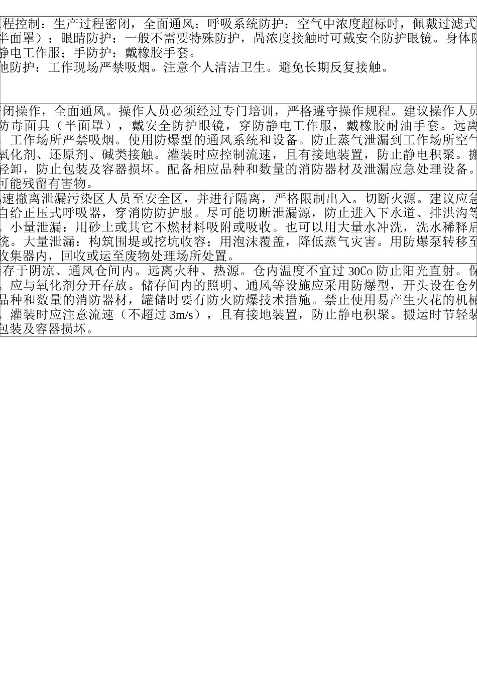 危化品说明书(MSDS)._第2页