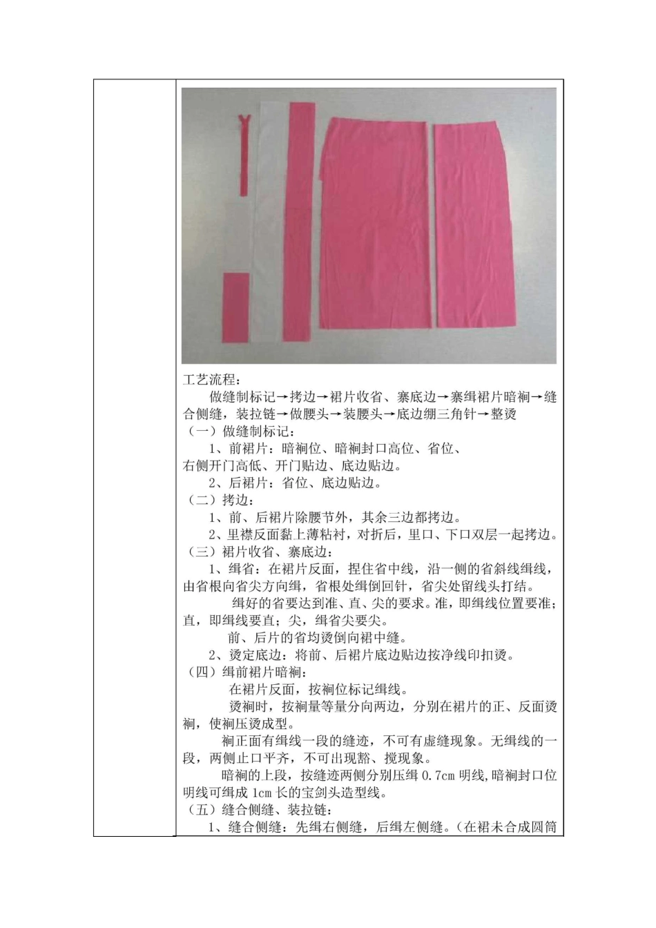 《西服裙的缝制工艺》教案_第3页