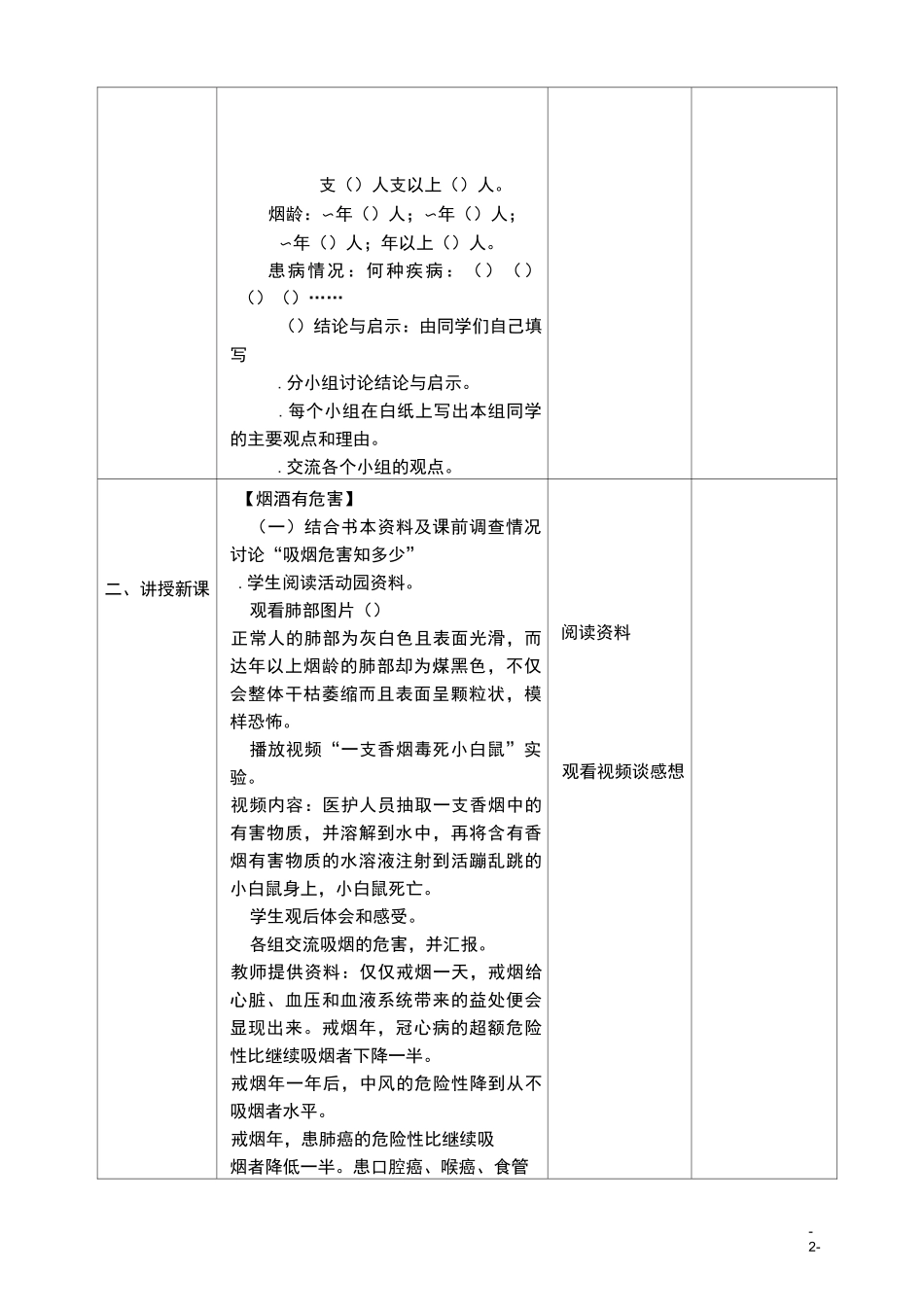 五年级道德与法治：3.主动拒绝烟酒与毒品_第2页