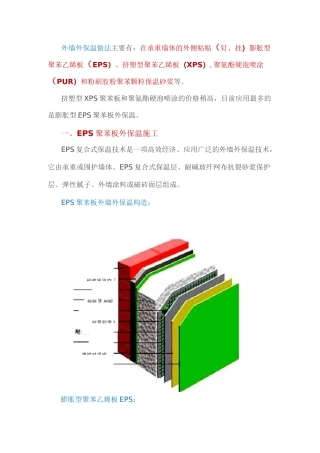 外墙外保温做法大全(配图)