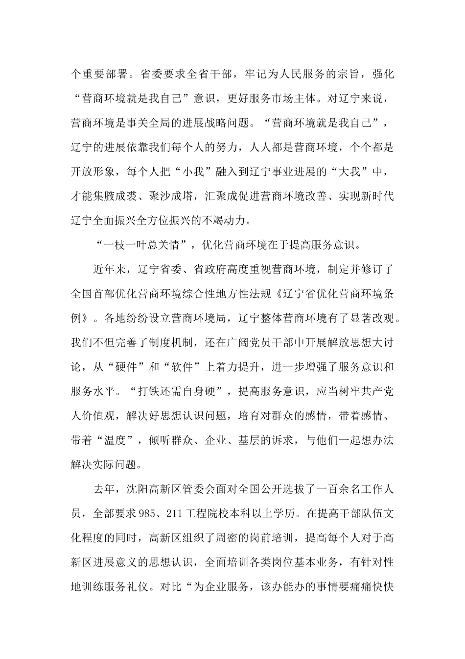 营商环境就是我自己研讨材料_第3页