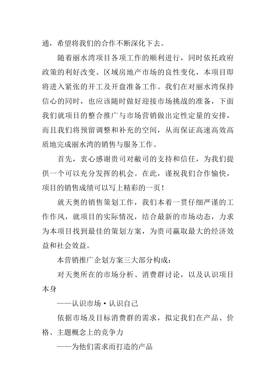 营销企划方案_第3页