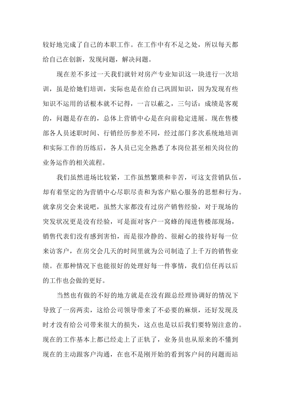 营销总监年度工作述职报告_第3页