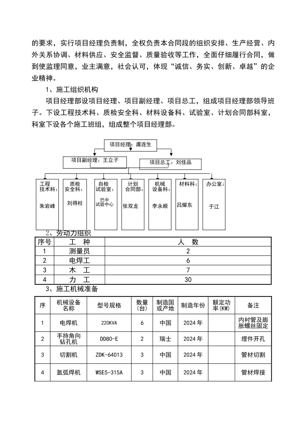 行栏杆及人行道施工方案_第3页