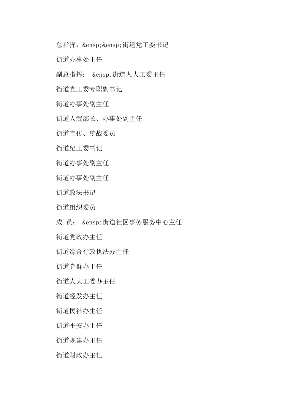 街道2024年防汛抗旱应急预案_第2页