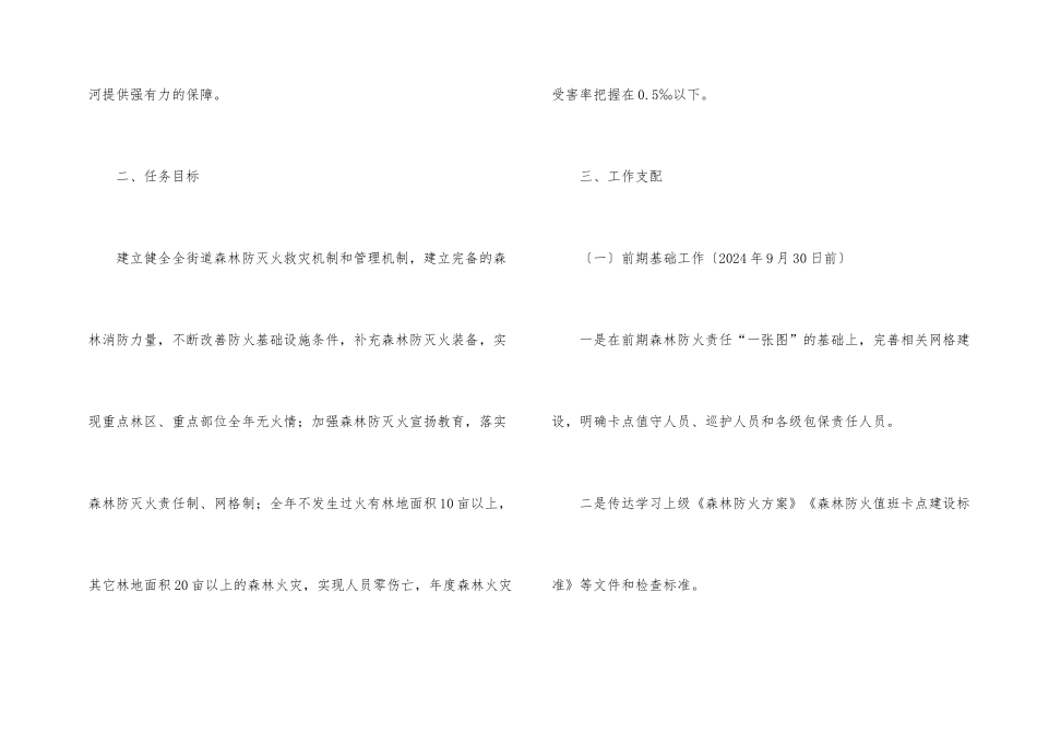 街道森林防火工作实施方案_第2页