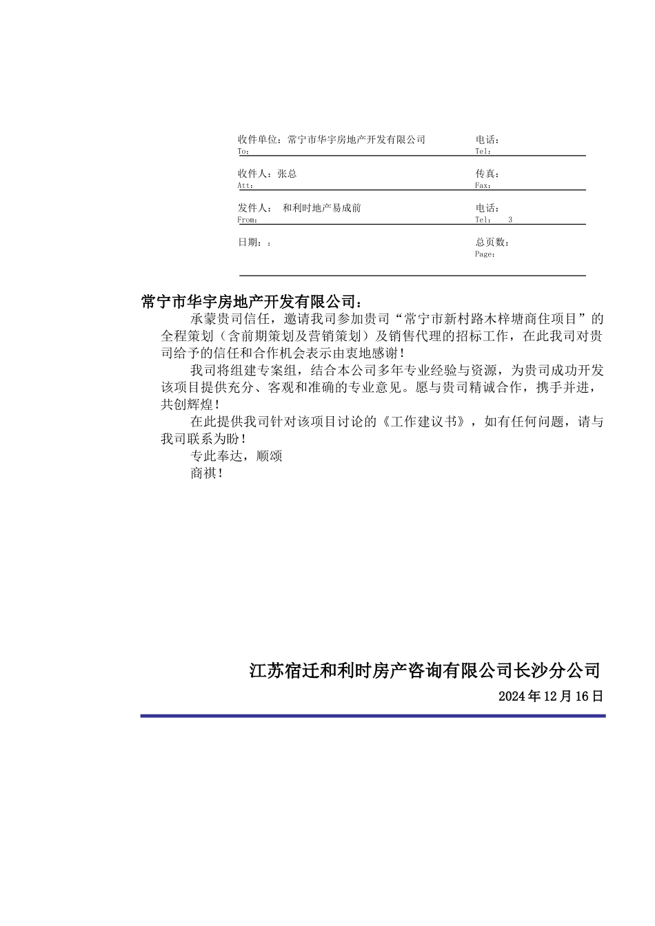 衡阳常宁项目和利时工作建议书_第1页