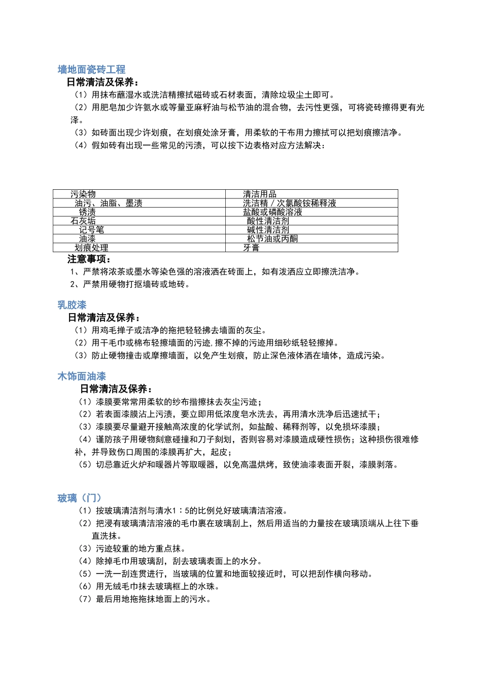 装饰装修工程维保维修专项方案_第2页