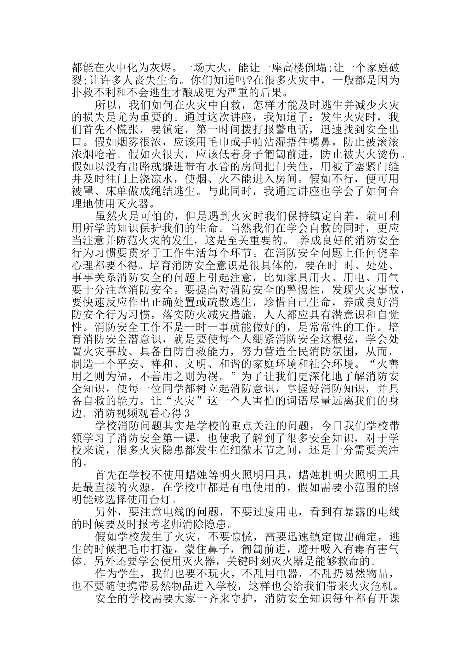 观看消防视频心得700字_第2页
