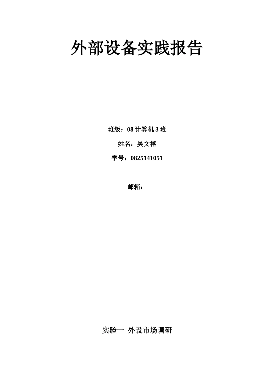 计算机外部设备实践报告_第2页