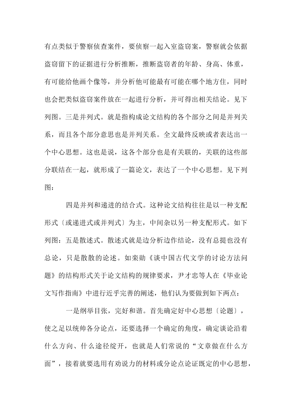 论文提纲结构与基本要求_第3页