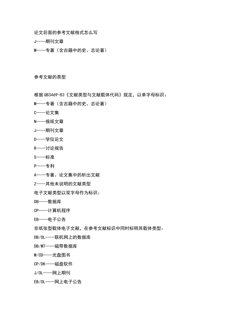 论文后面的参考文献格式怎么写_第1页