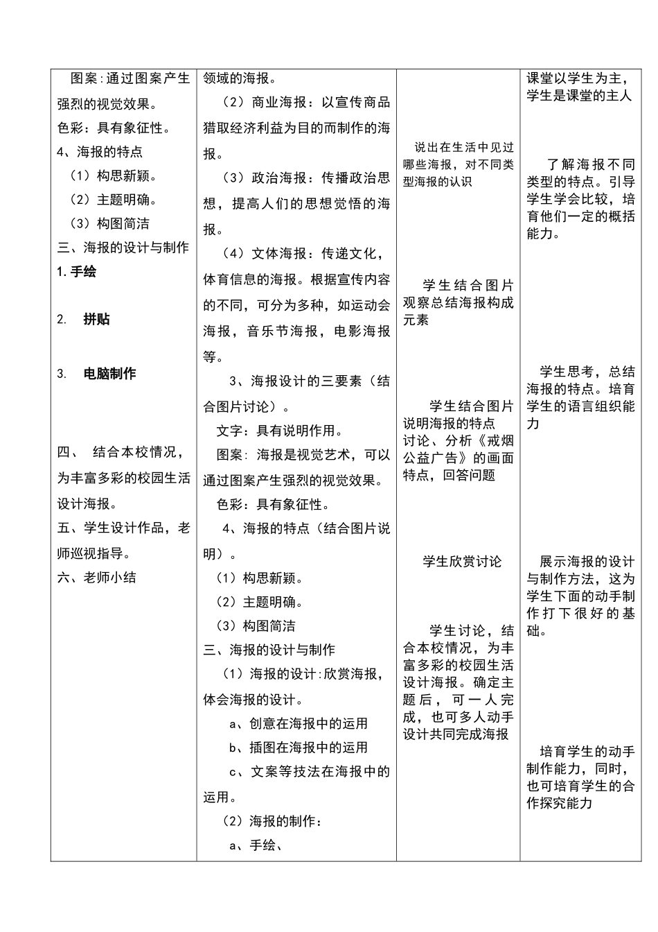 设计海报教案_第2页