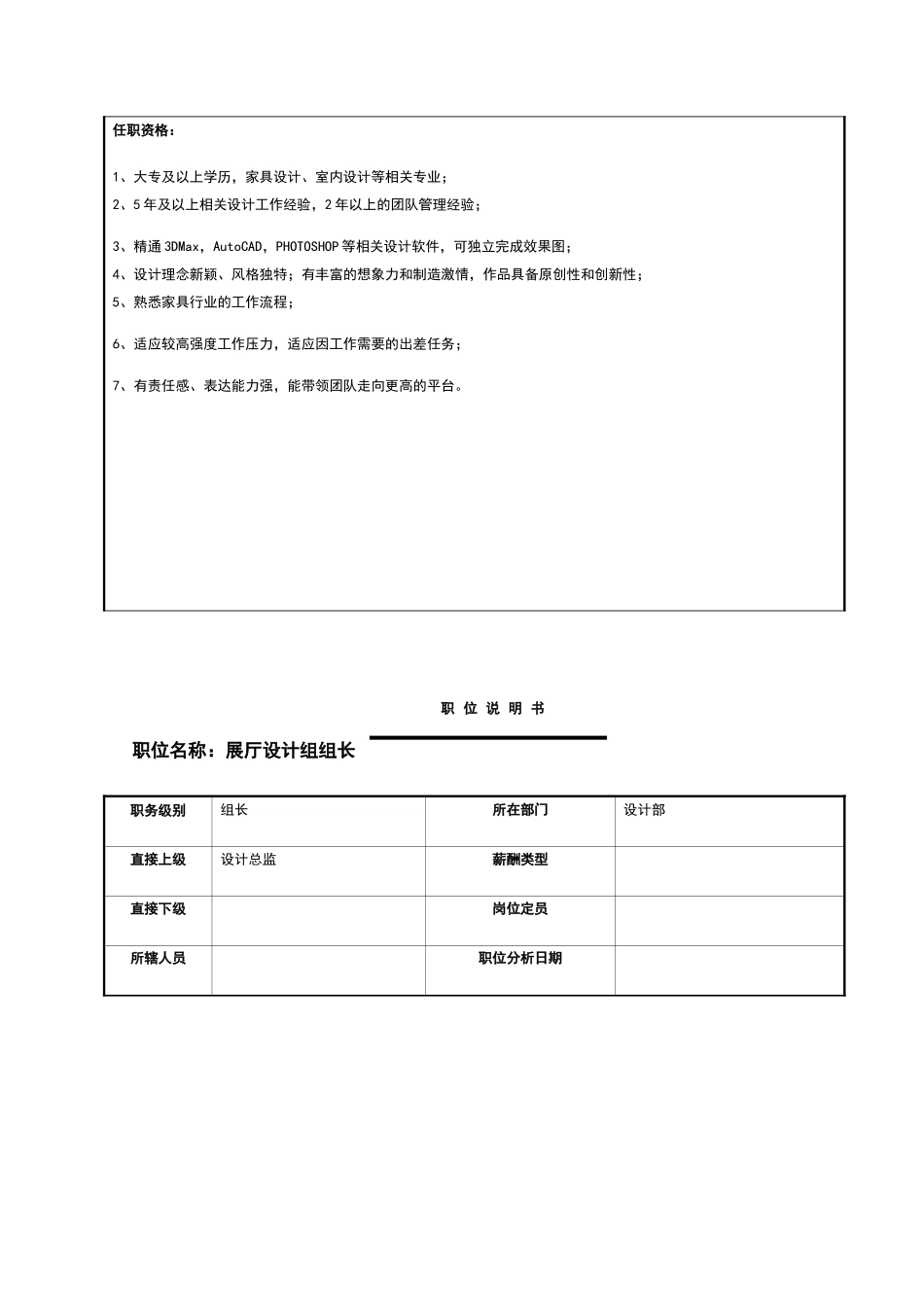 设计部岗位职责_第3页