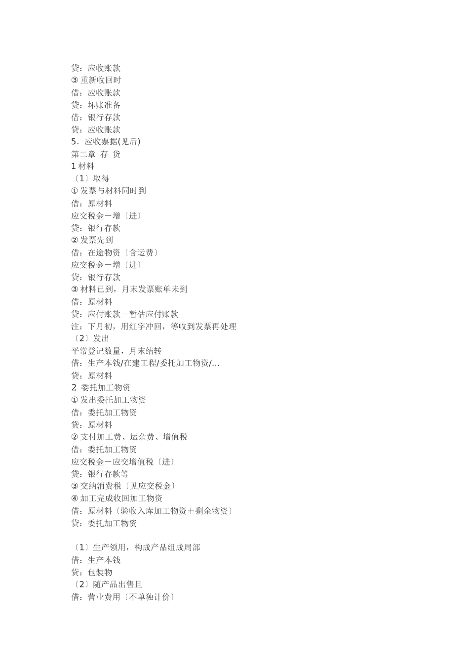 财务会计与财务管理常用知识分析_第2页