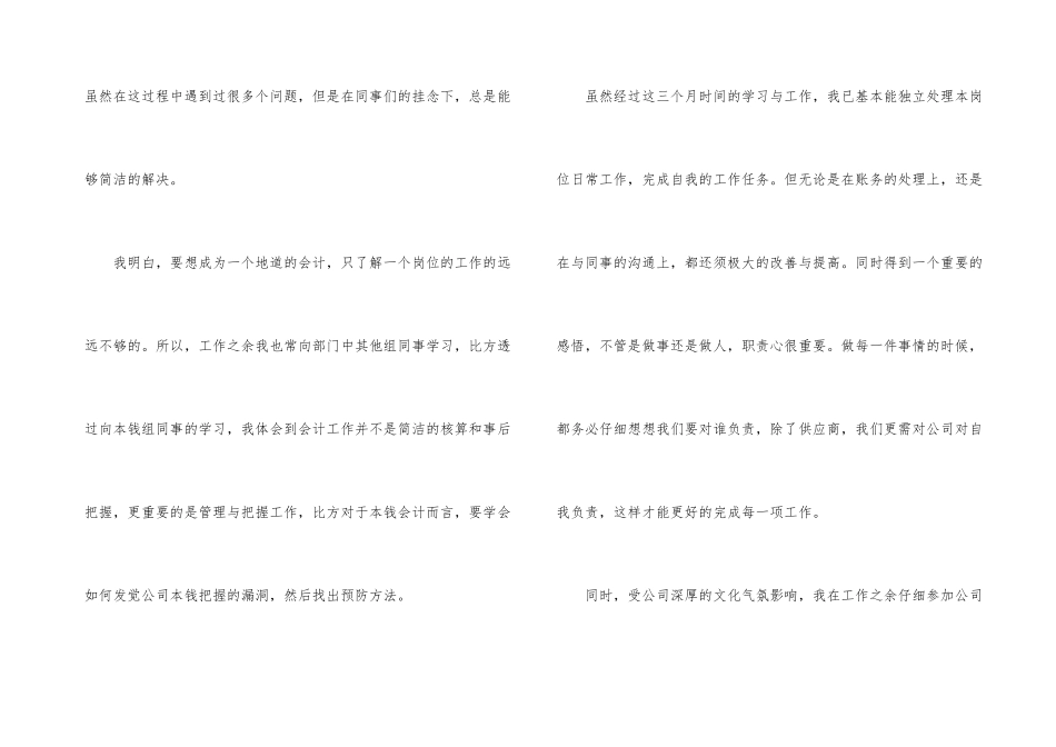 财务试用期转正个人工作总结_第3页