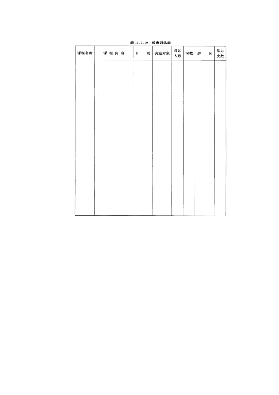 质量管理教育训练办法模板_第3页