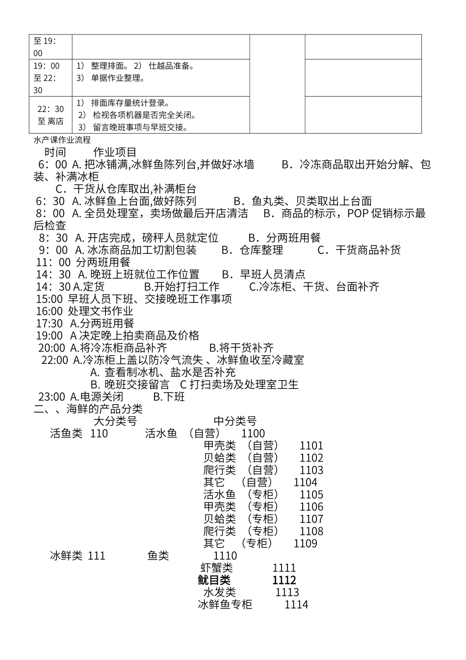 超市生鲜水产管理_第2页