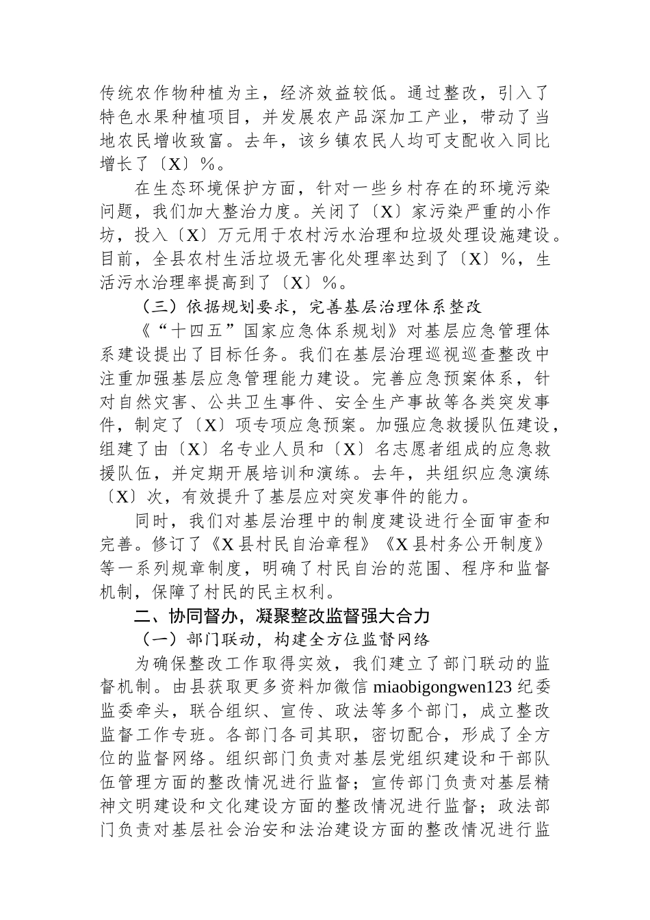 在2025年上半年基层治理巡视巡查工作会议上的发言_第2页