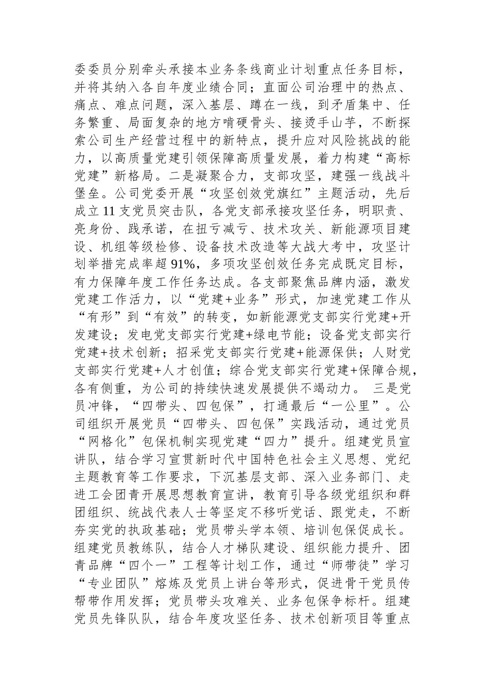 在国有企业2025年全面从严治党工作会议上的讲话_第3页