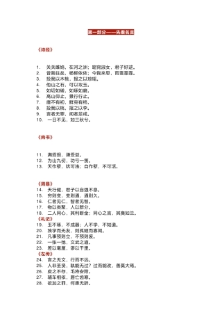 高中语文近五年高考必背名篇名句400句