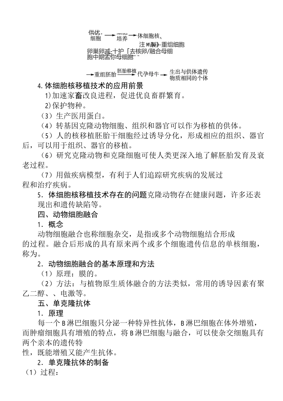 动物细胞工程  学案_第3页