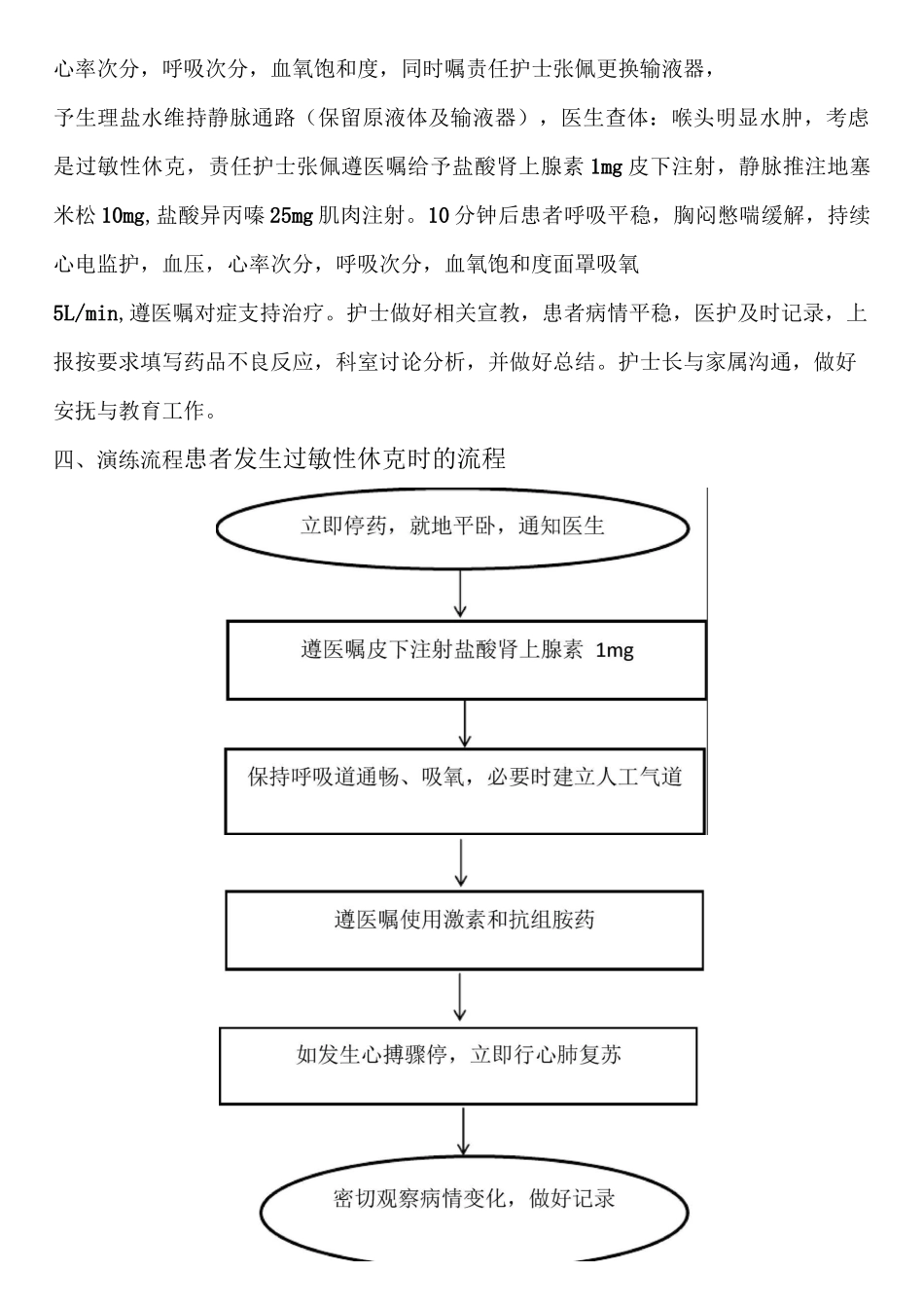 17病区过敏性休克应急演练预案_第2页