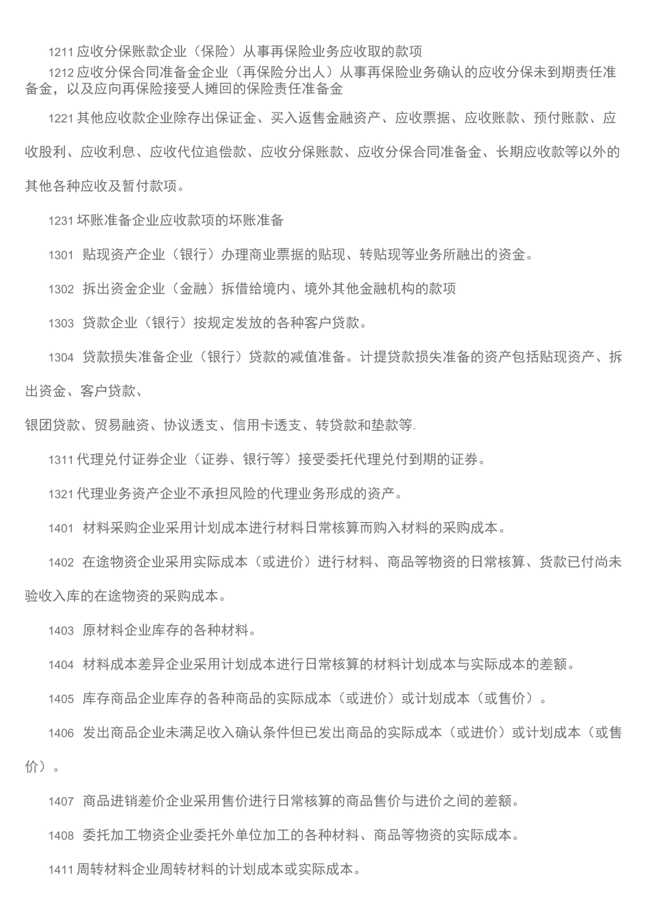 (完整版)新会计准则会计科目表及其介绍_第3页