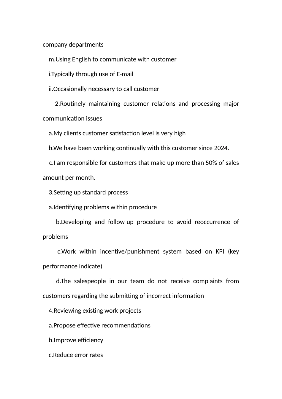 跟单主管英文简历_第3页