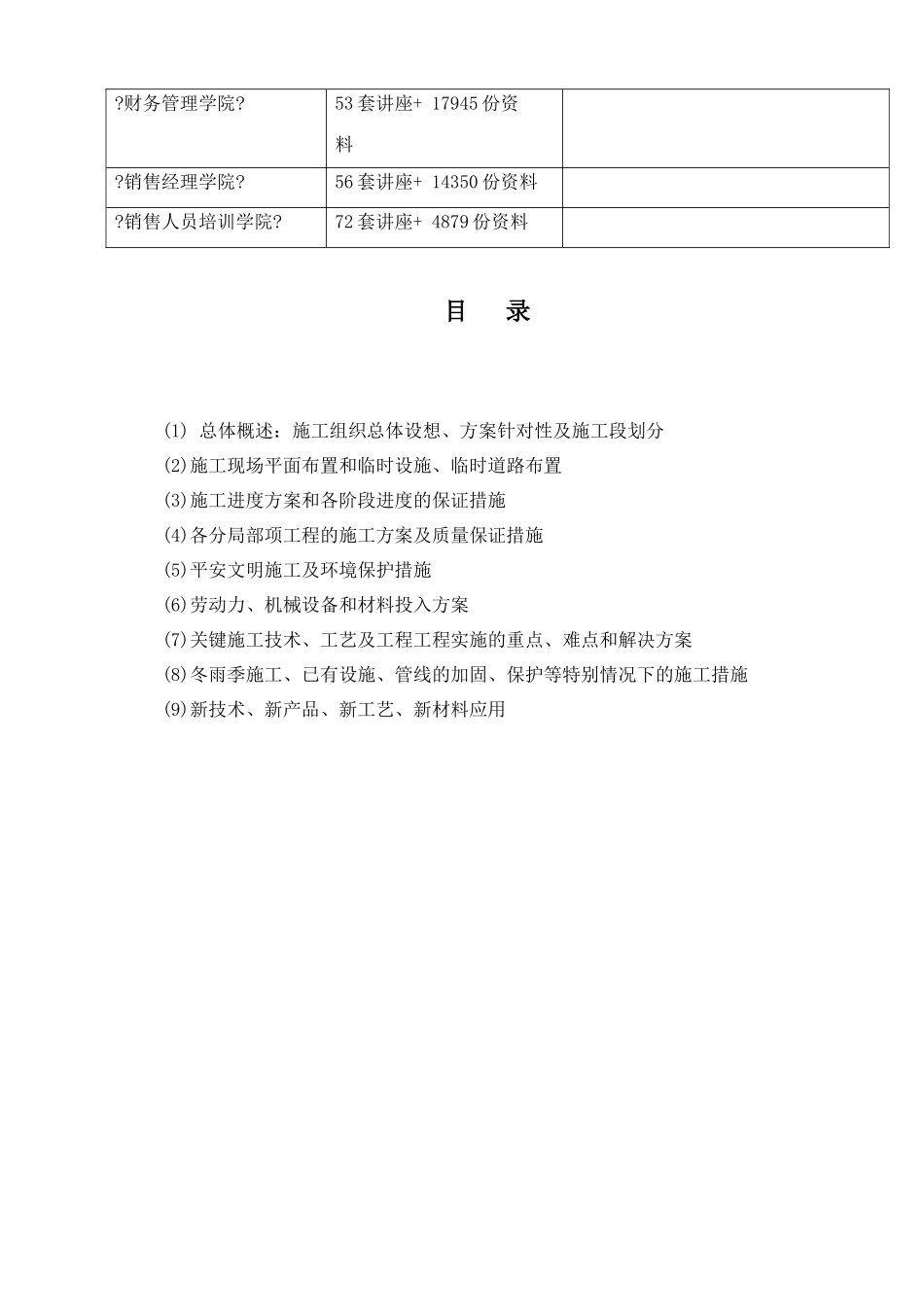 路灯工程施工组织设计_第2页