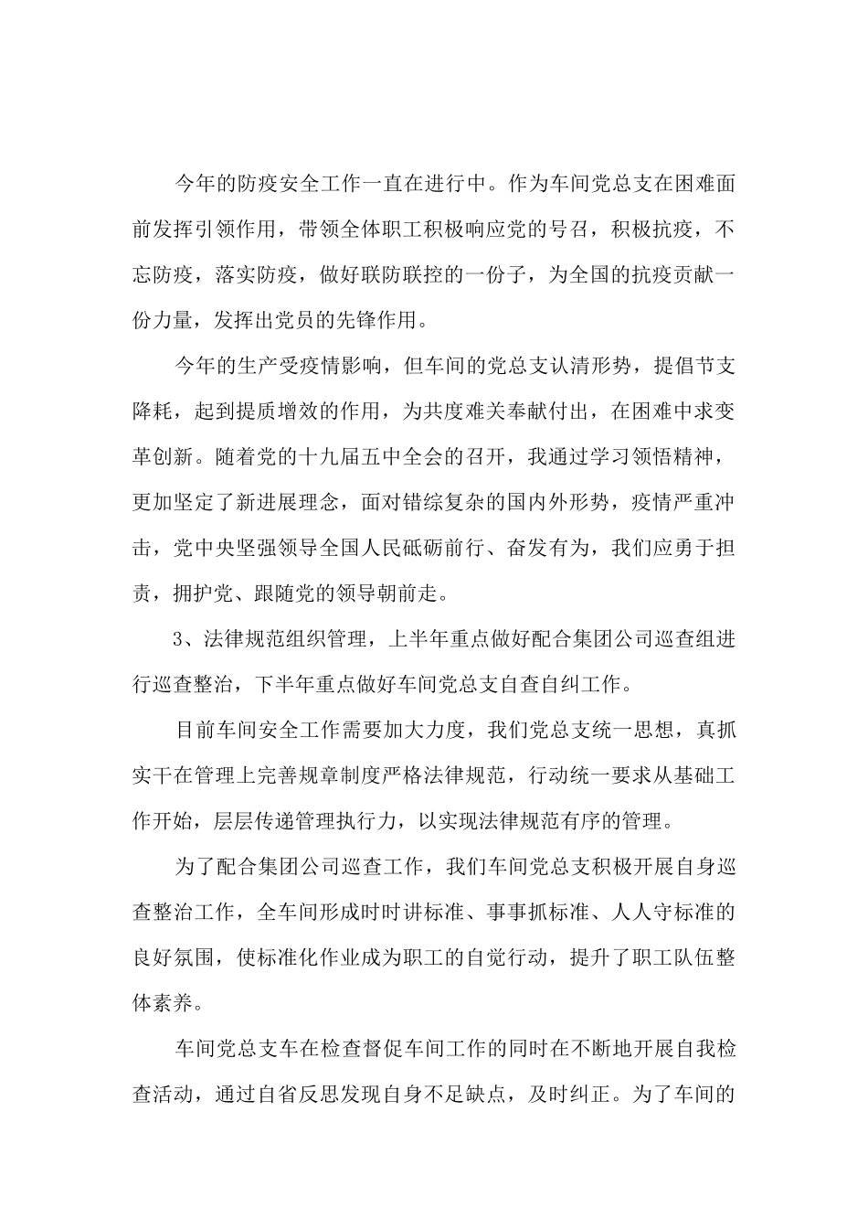 车间党总支书记述职报告_第2页