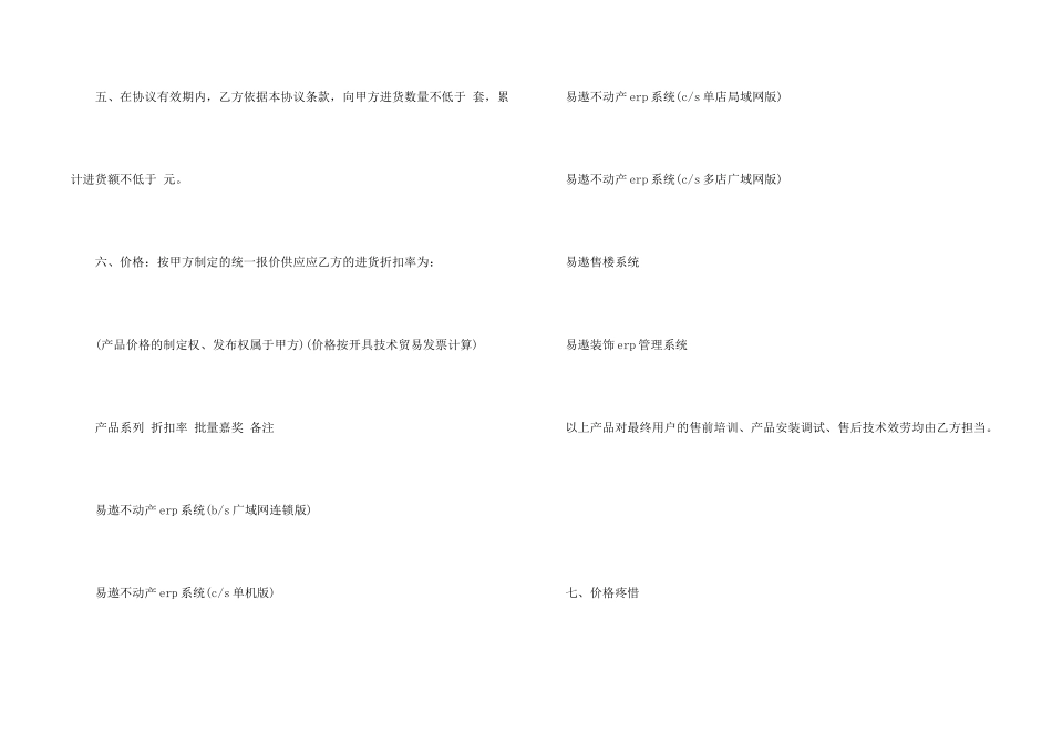 软件代理合作合同_第2页