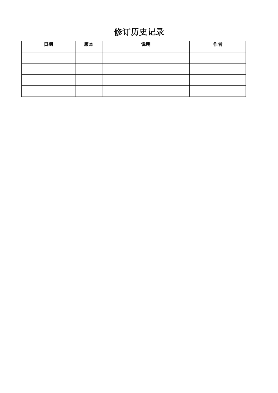 软件概要设计文档模板_第2页