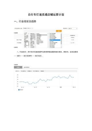 速卖通运营规划